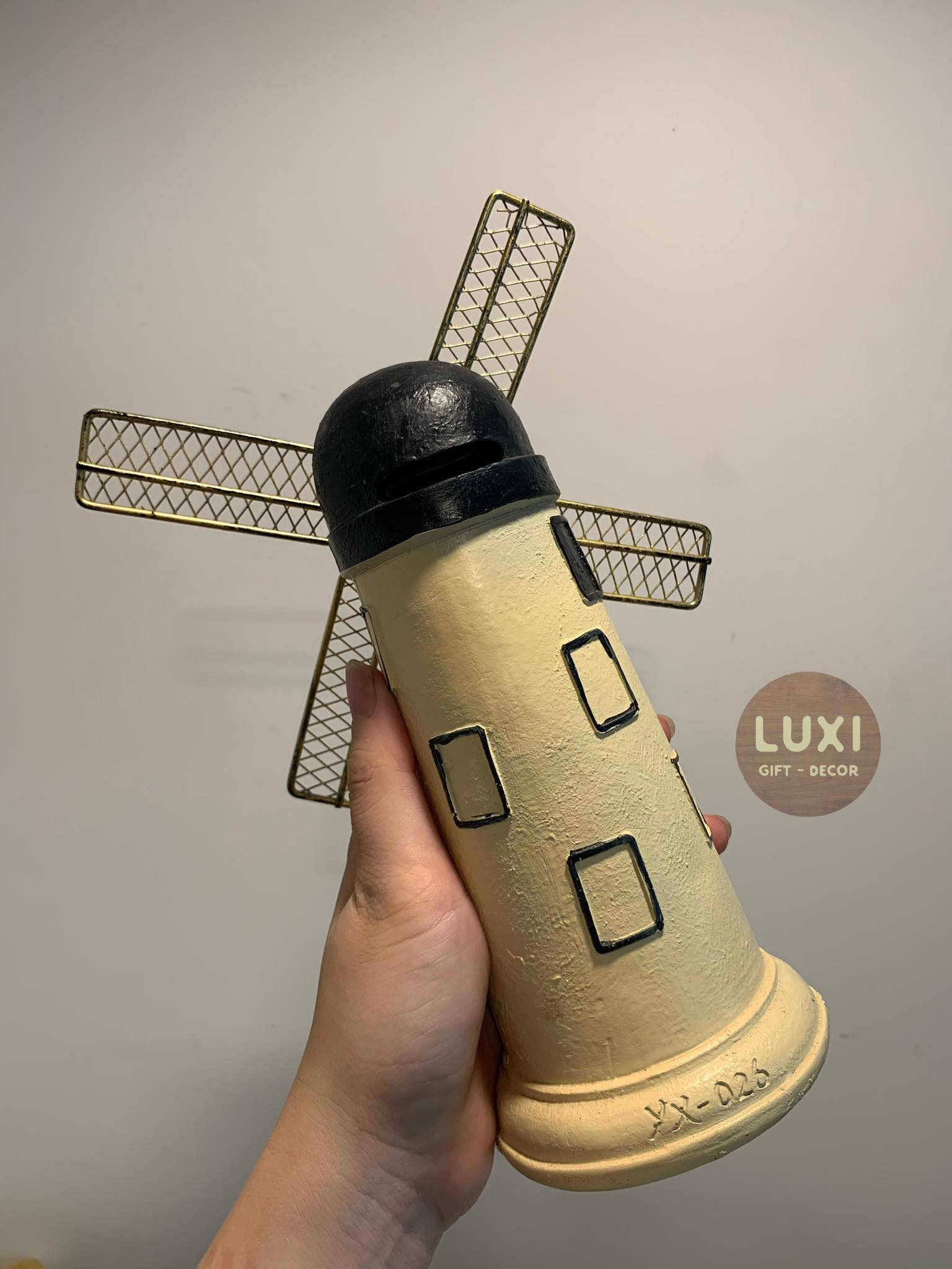 ỐNG TIẾT KIỆM CỐI XAY GIÓ - LUXI decor