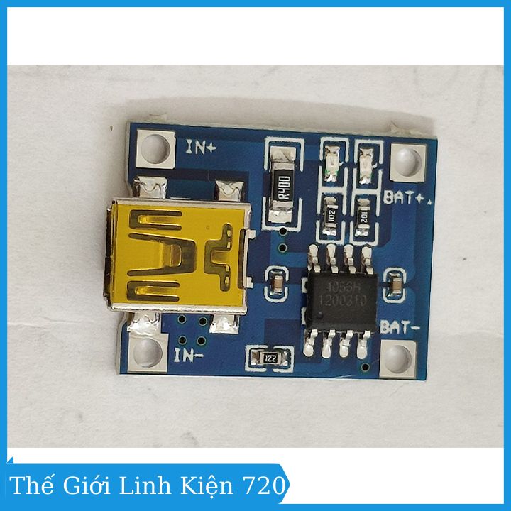 Mạch sạc pin 18650 TP4056 mini