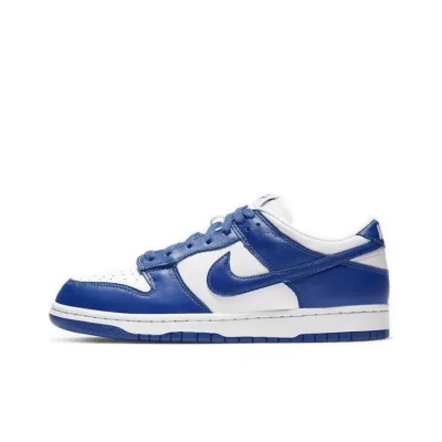 2021 Dunk SB Low "Kentucky" White and Blue Men's and Women's Sports Basketball Shoes Skateboard Shoes