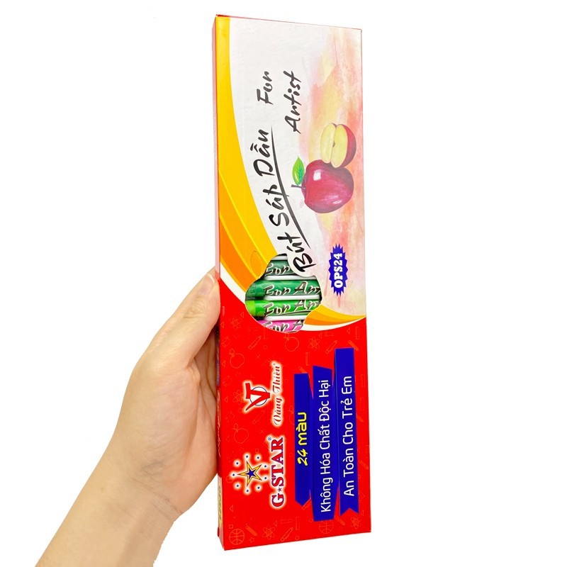 Sáp Dầu 24 Màu Gstar Ops24