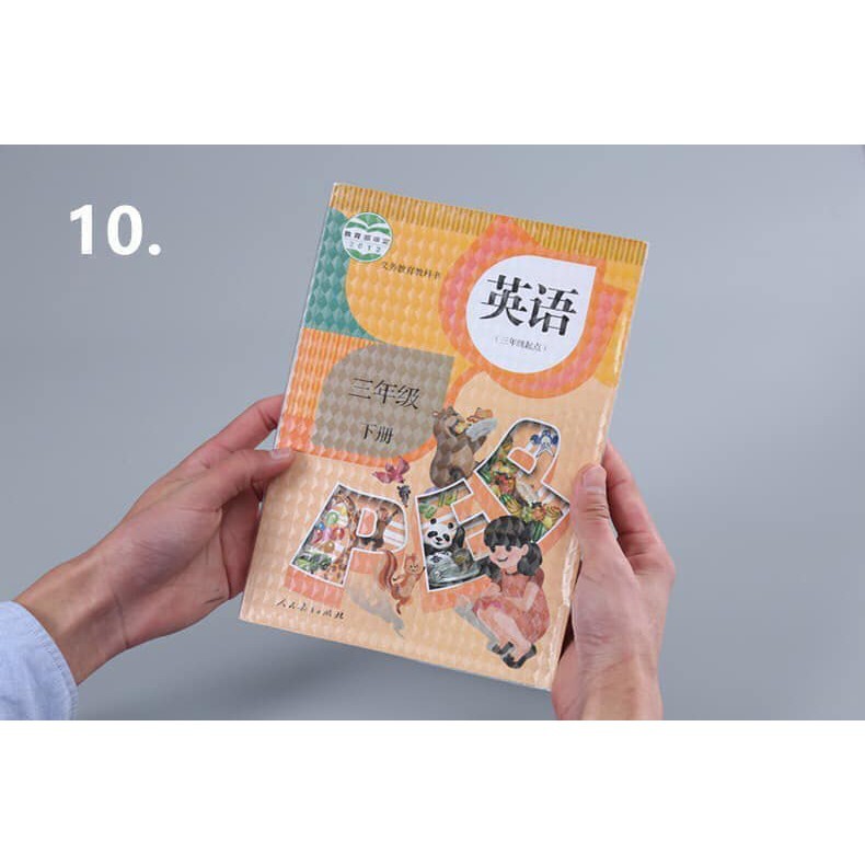 Set 10 Decal Bọc Sách Vở Cho Bé - 3747713915