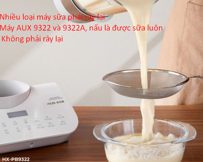 Máy làm sữa hạt AUX chống dính chính hãng