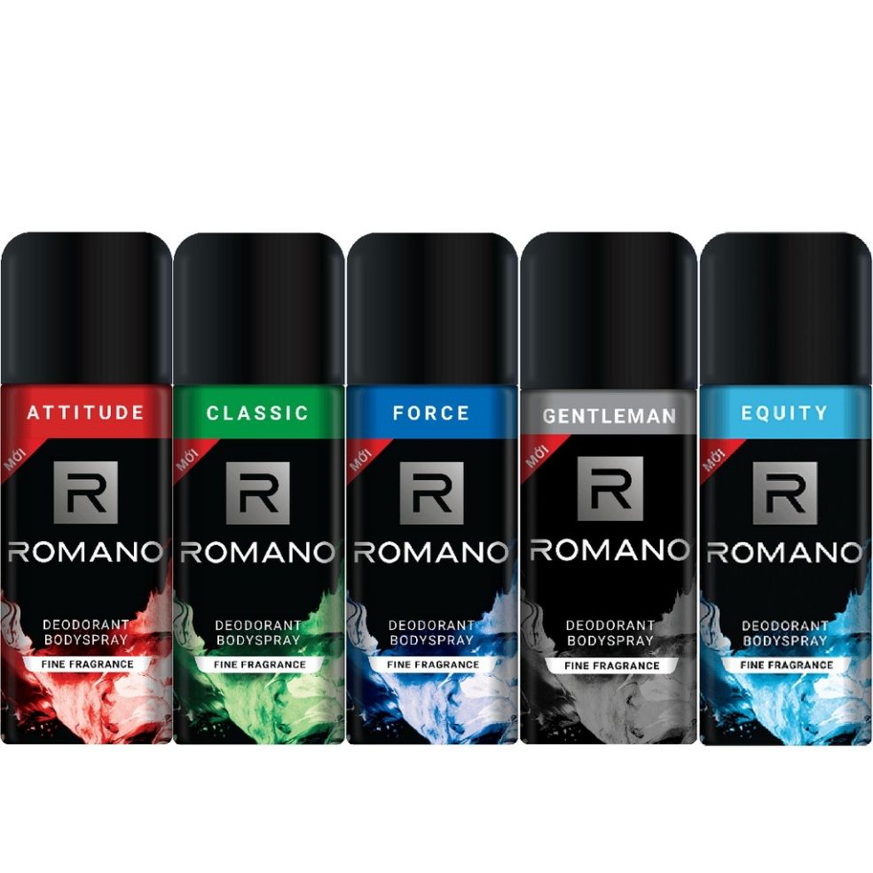 [HCM]XỊT TOÀN THÂN ROMANO 150ML