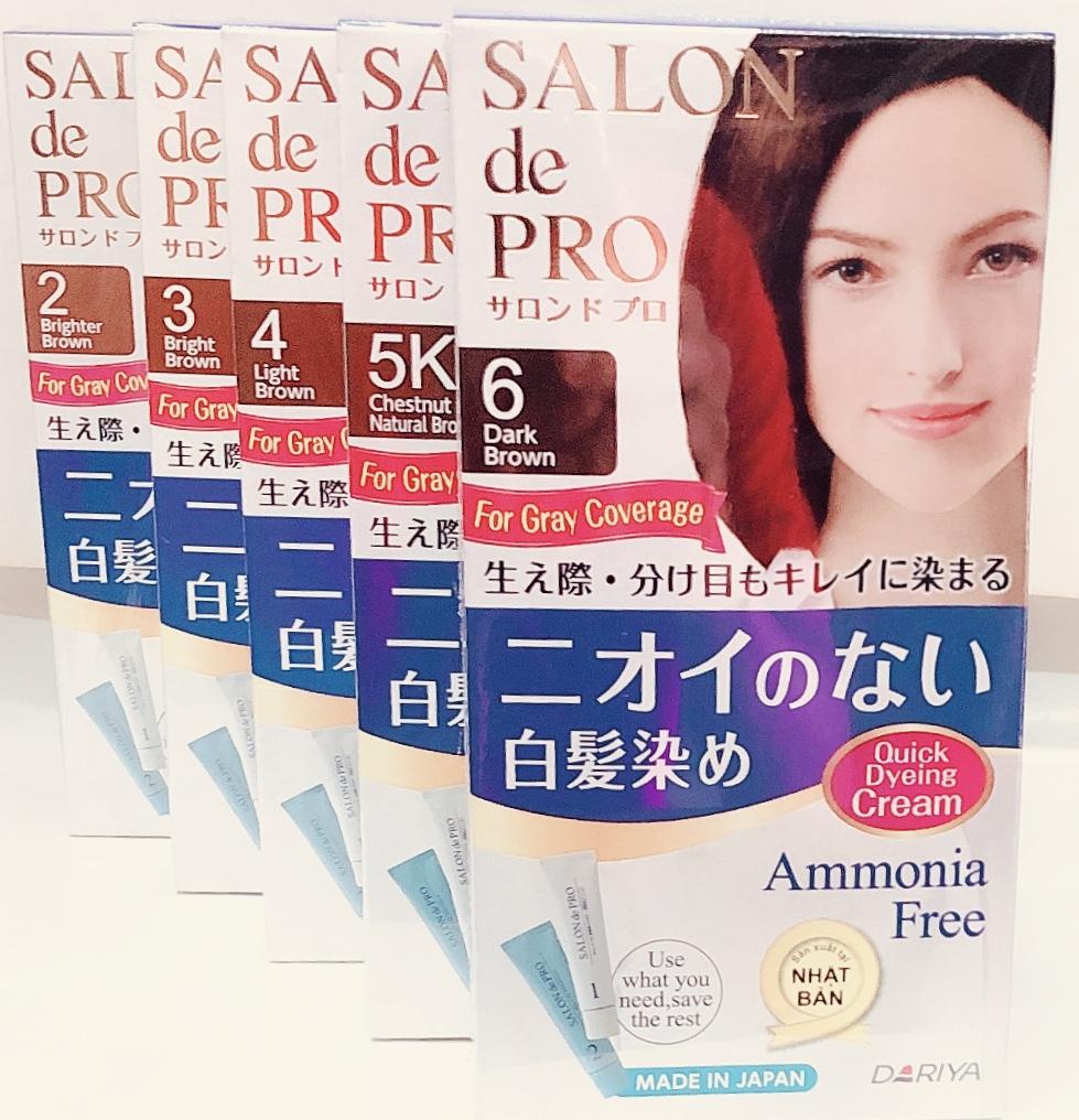 [HCM]Thuốc Nhuộm Phủ Bạc Salon De Pro Thảo Dược 40g