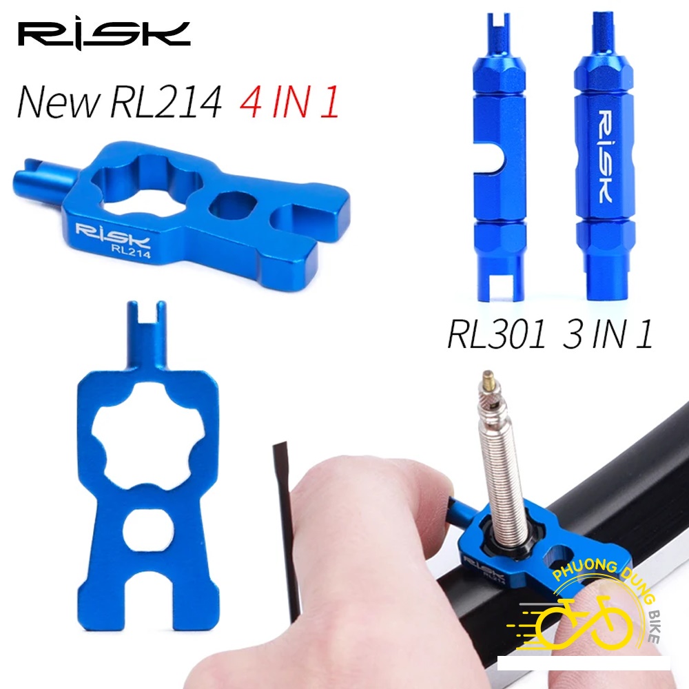 Dụng cụ tháo lõi van RISK - Lõi van xe đạp xe máy