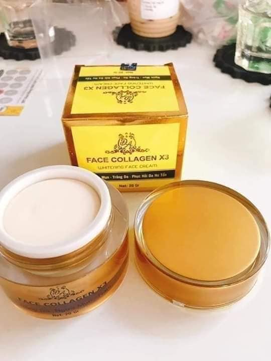 Kem Face Collagen X3 Đông Anh Chính Hãng 100% Trắng Da Ngừa Mụn  Nám