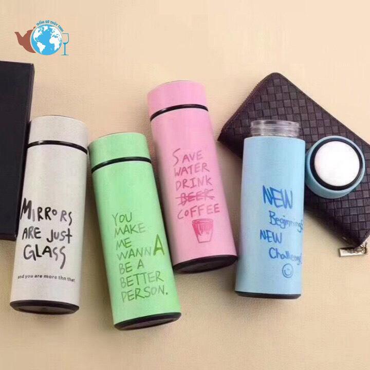 Bình giữ nhiệt lõi thủy tinh 450ml - BGN03