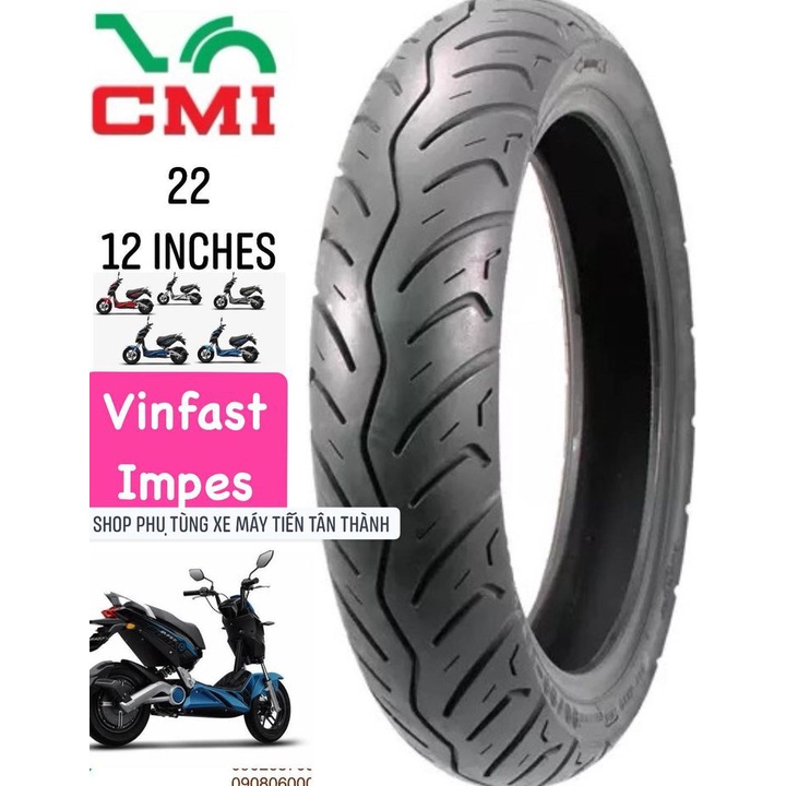 VỎ LỐP CAMEL  XE MÁY ĐIỆN VINFAST IMPES  CM-23