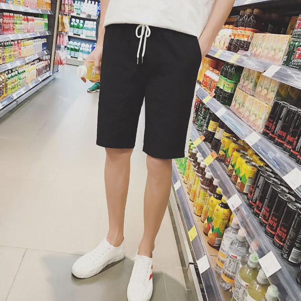 [Freeship MAX] Quần Short Đùi Thể Thao Thun Nam Kẻ Sọc In Chữ I DREW Dáng Trẻ Trung Năng Động Rich Man MEN SHORTS 051V2