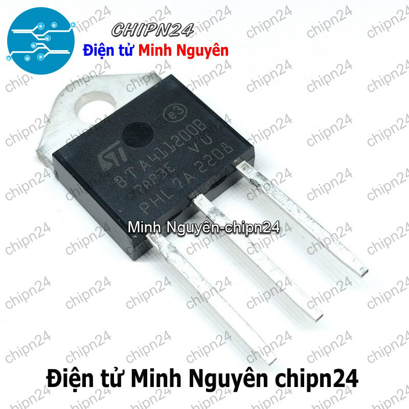 [1 con] (KT2) Triac BTA41-1200B TO-3P 41A 1200V (BTA 41 1200B) - HH004356