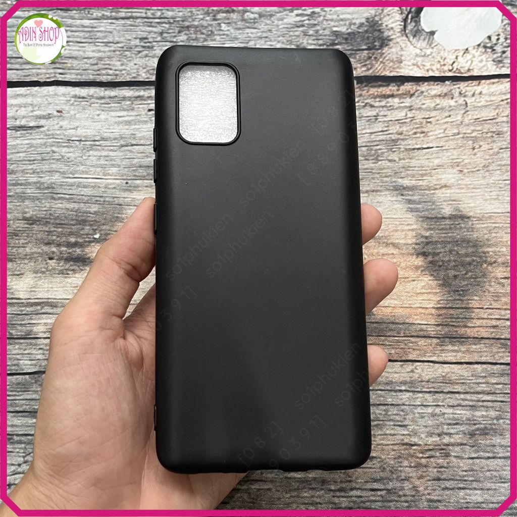 Ốp lưng Samsung Galaxy A31 / A51 / A71 dẻo đen viền gồ bảo vệ cam cao cấp, bền đẹp