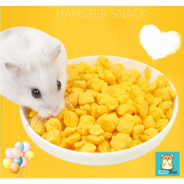 [Hoàn tiền 10%]Lòng đỏ trứng gà sấy - thức ăn dinh dưỡng cho hamster 25g