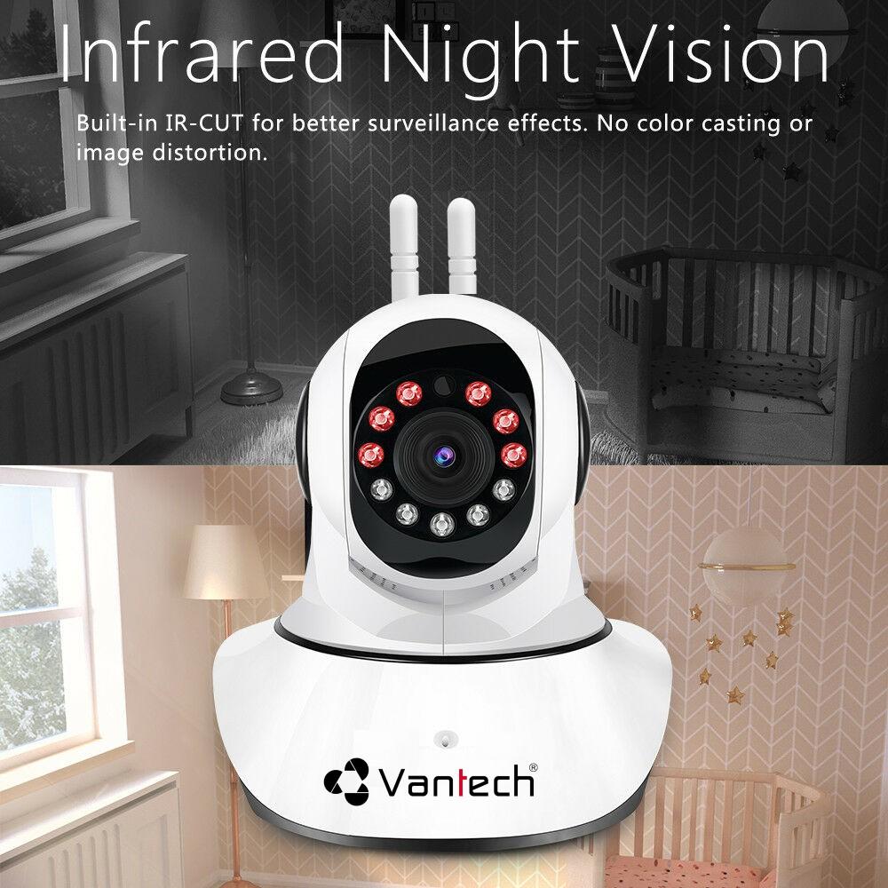 Camera IP hồng ngoại không dây 1.0 Mp VANTECH VT-6300A