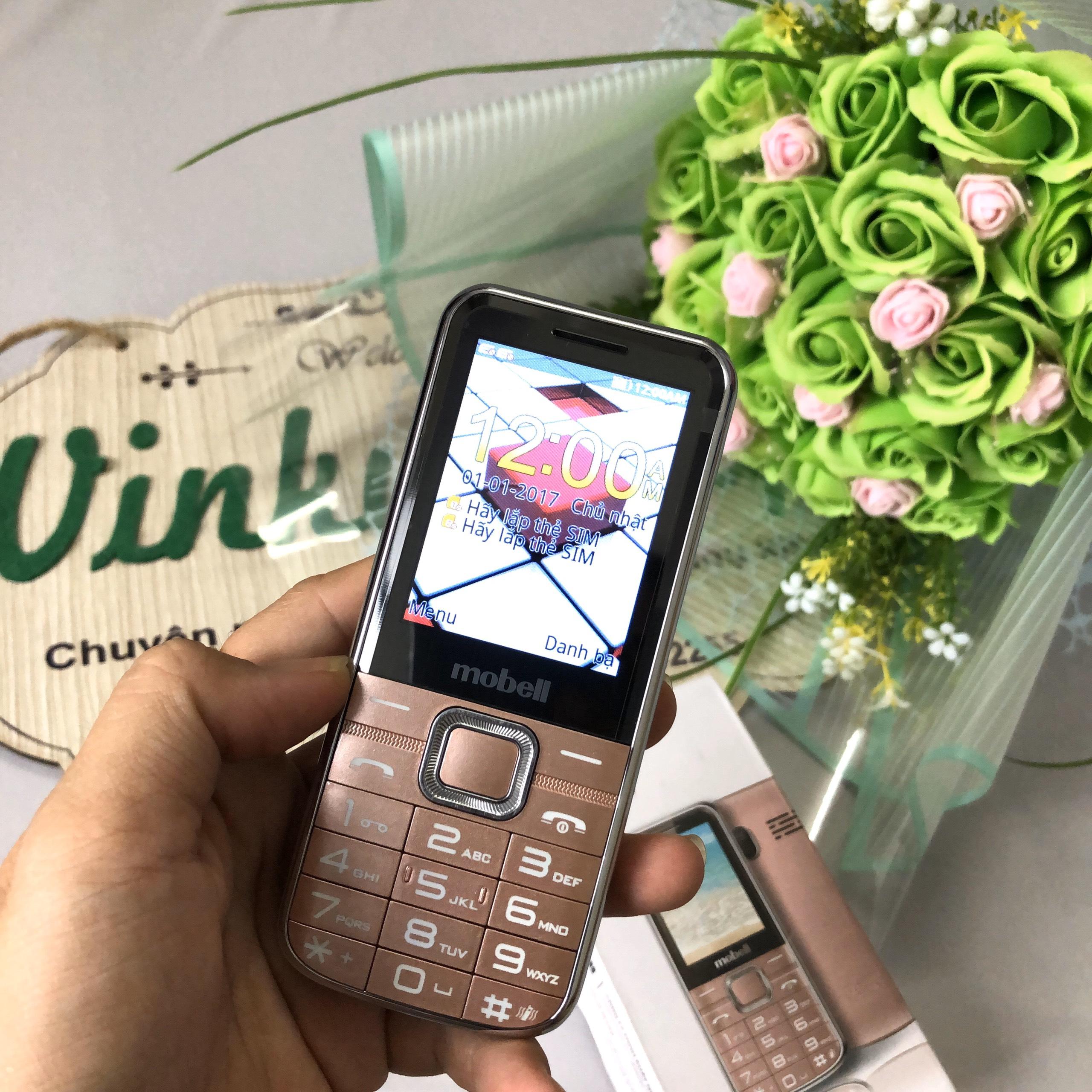 Điện thoại Mobell M389 2 sim mới Fullbox Bảo hành 12 tháng