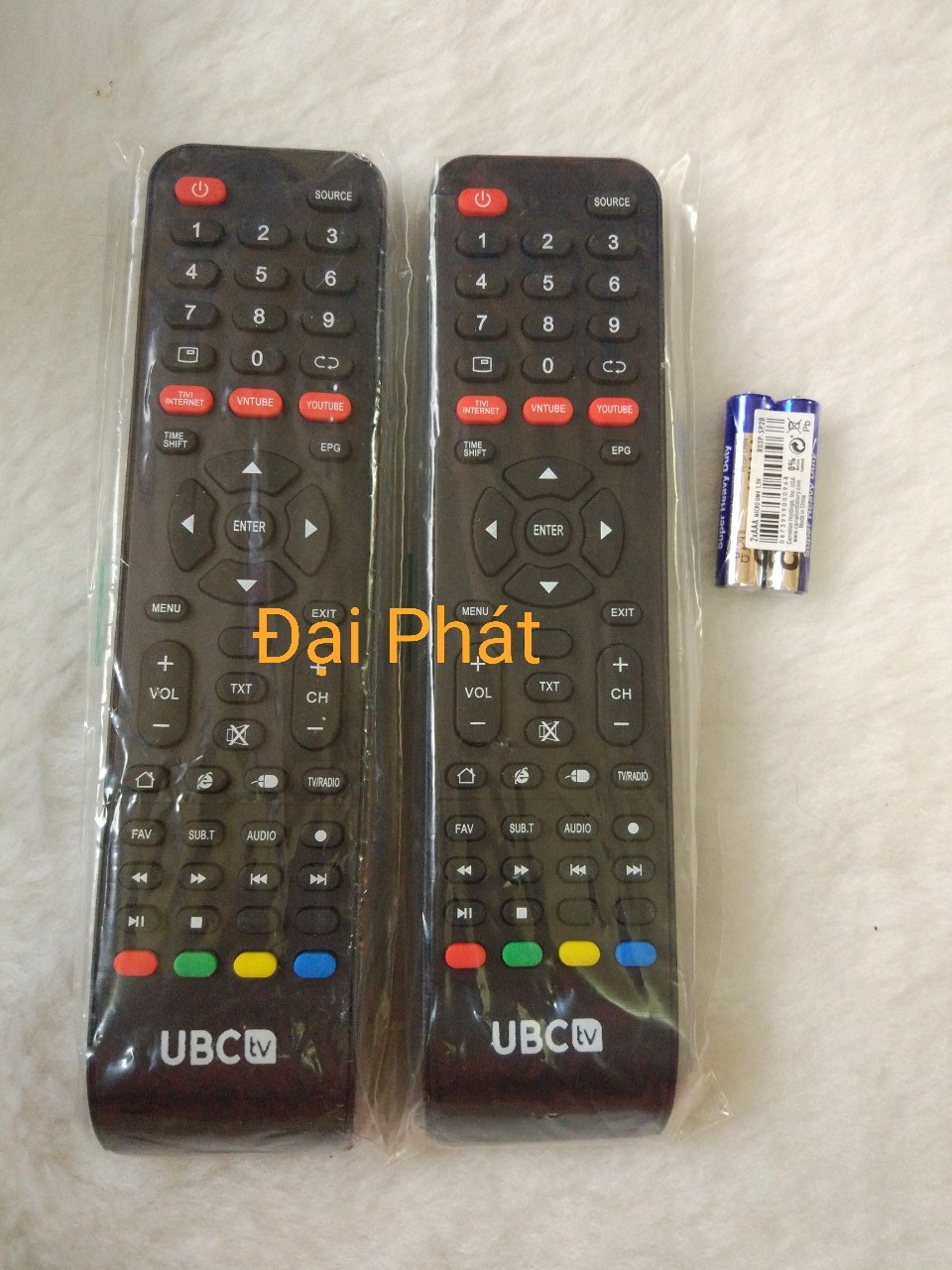 Điều Khiển Tivi UBC ( Hàng Thường)