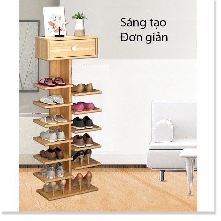 [HCM]Kệ giày gỗ kệ giày cây - gỗ MDF.
