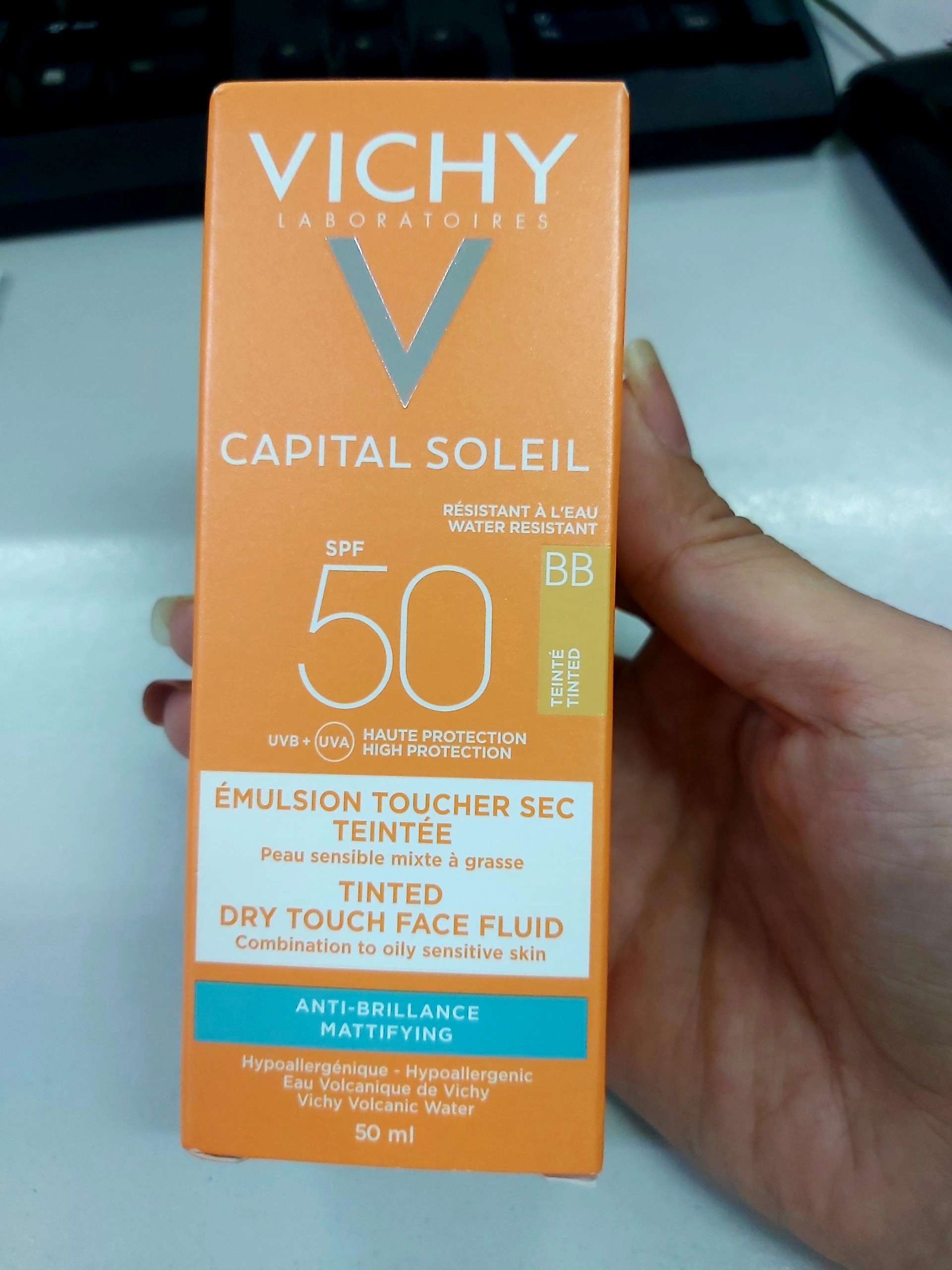 Kem chống nắng vichy BB Vichy BB mẫu mới