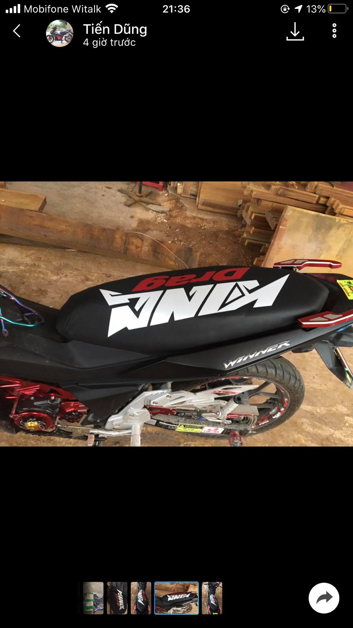 Da bọc yên King Drag ( mọi xe )