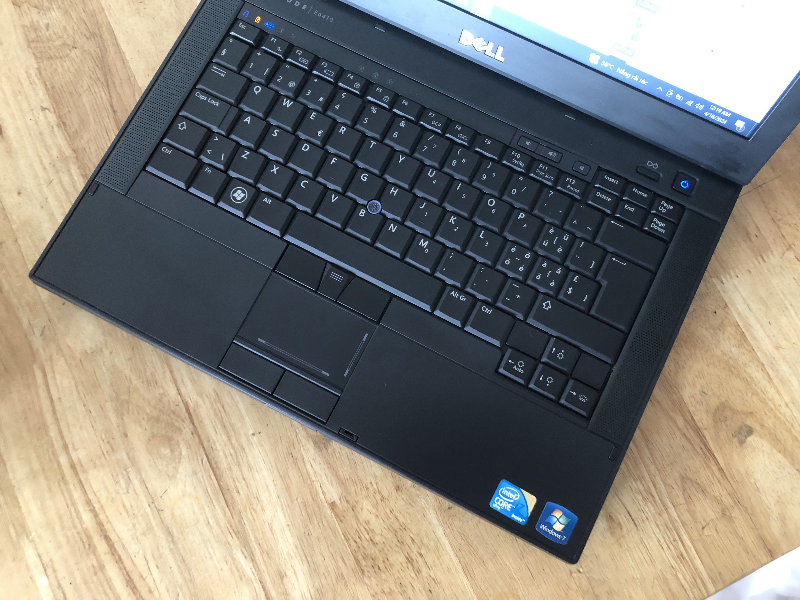 LAPTOP DELL E6410 CORE I7 RAM 8G SSD 256G 14INCH ĐÈN PHÍM