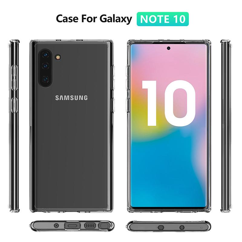 Ốp Lưng Silicon Cho Samsung Galaxy Note 10 (Trong Suốt) - Ốp Lưng Samsung Note 10