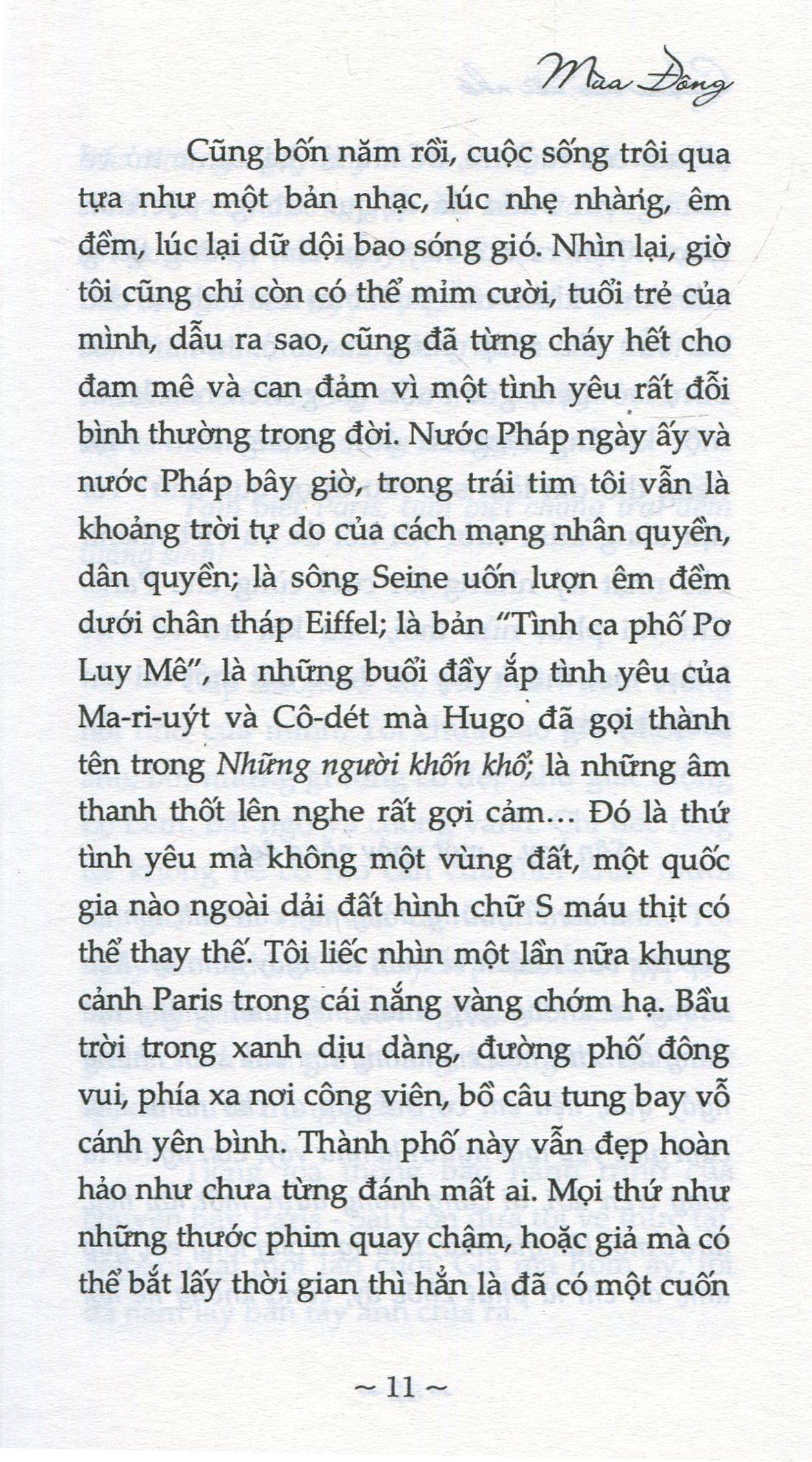 Chạm Vào Nỗi Nhớ - Mùa Đông