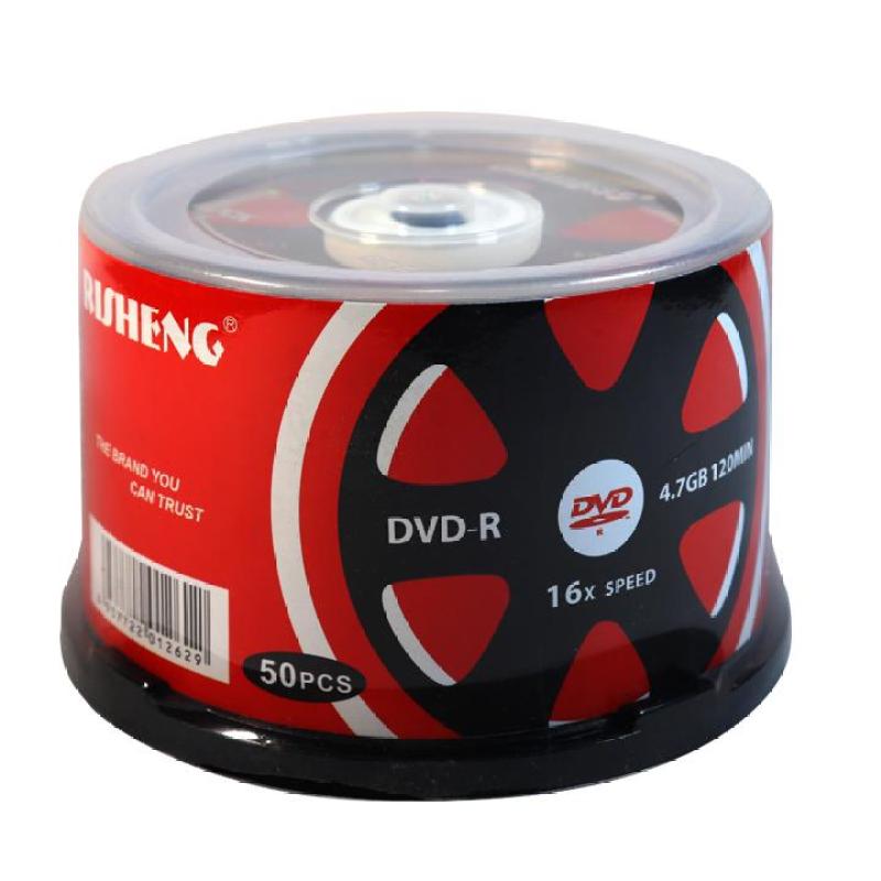Bảng giá Đĩa dvd trắng Đĩa trắng DVD Risheng bánh xe 1 lốc 50 cái 4.7G hộp box Phong Vũ