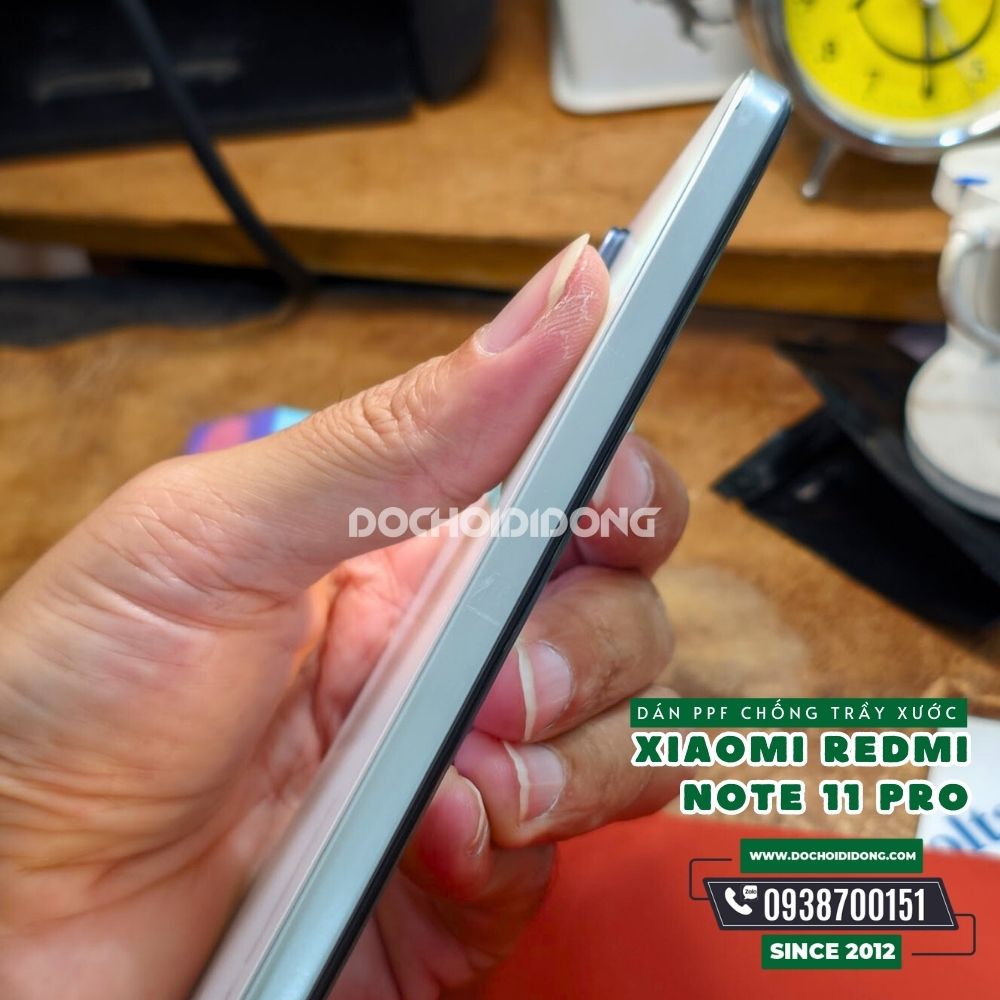 Miếng dán PPF Hydorgen Xiaomi Redmi Note 11 Pro trong, nhám, đổi màu cao cấp