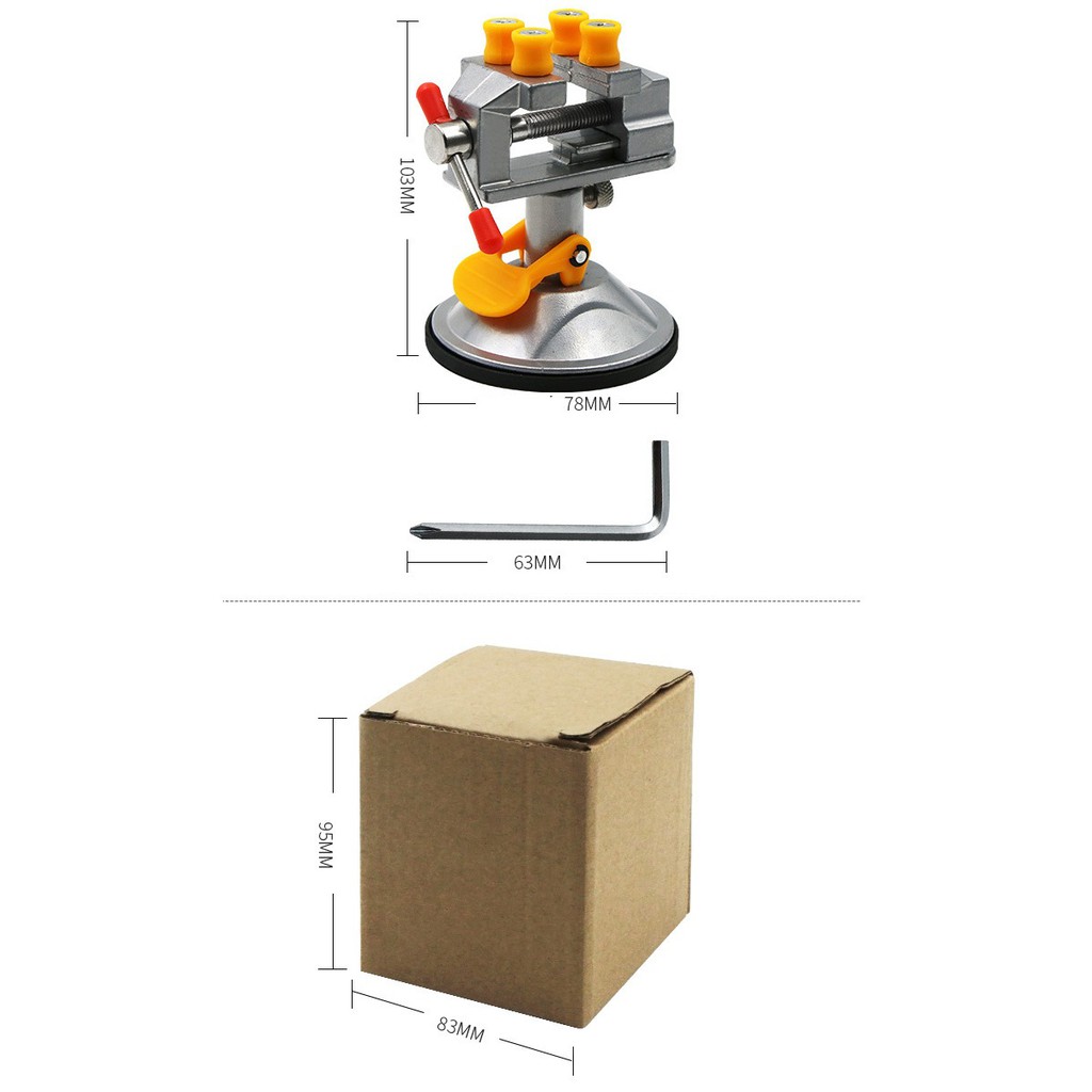 Eto kẹp mini đế hít xoay 360 ĐỘ MỞ 30MM