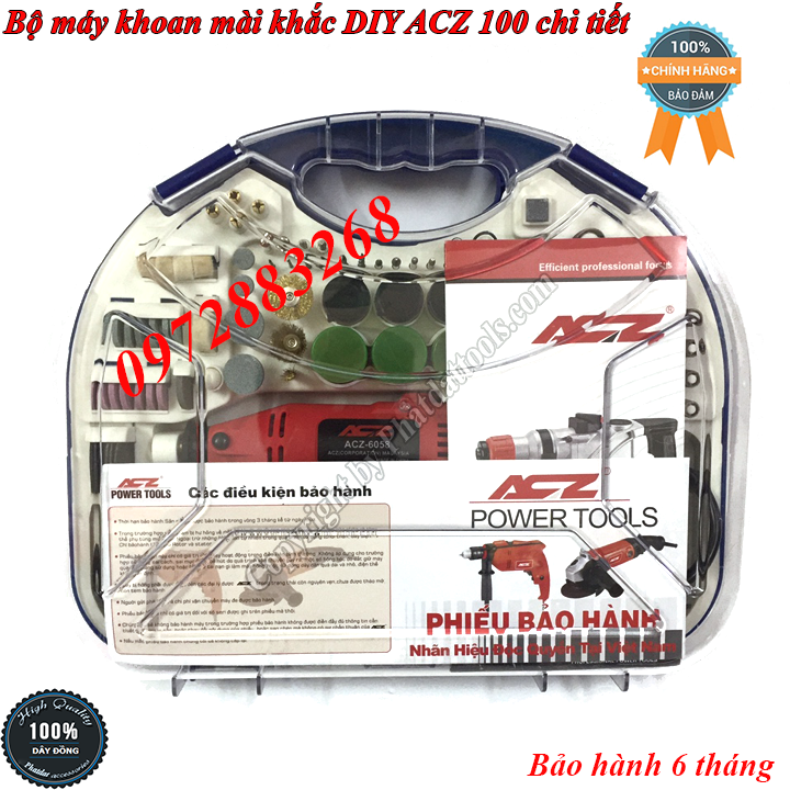 Bộ máy mài khắc ACZ 100 chi tiết