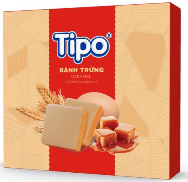 BÁNH TRỨNG CARAMEL TIPO 250G