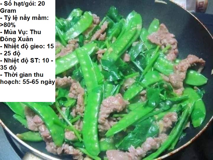 20Gram - Hạt giống đậu Hà Lan ST0015