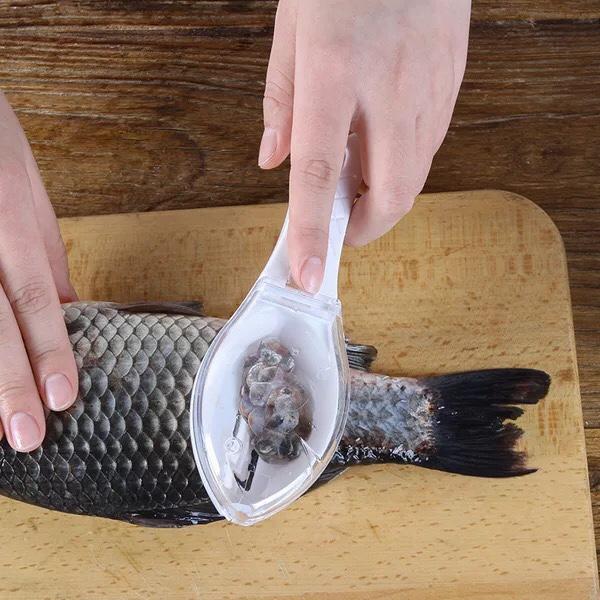 Đánh Vẩy Cá Có Nắp