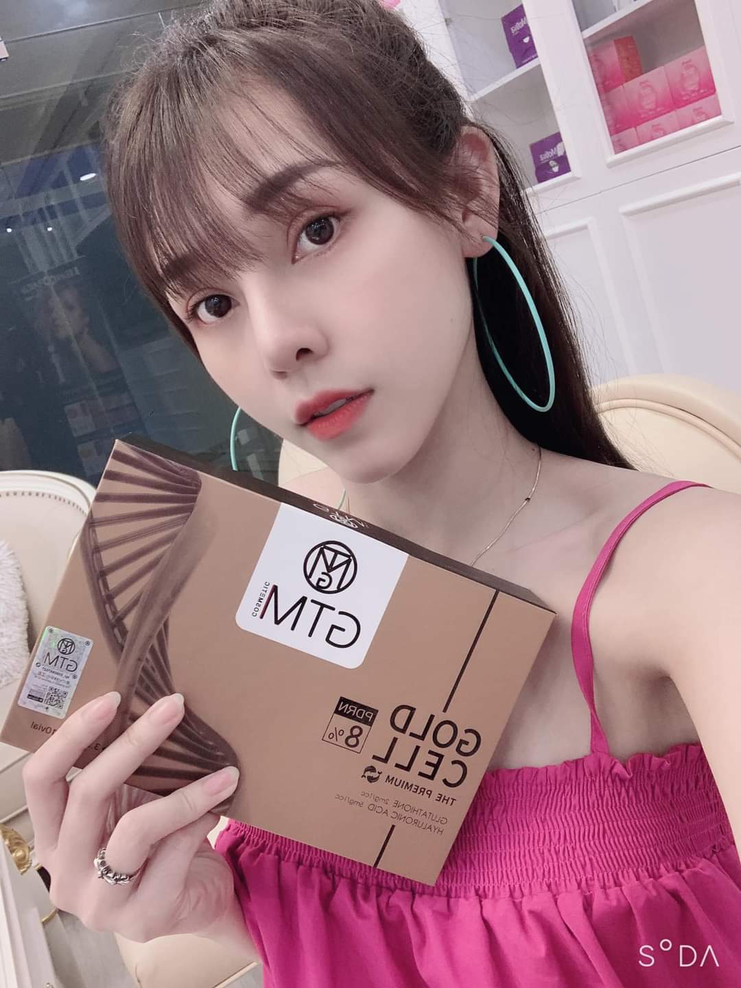 CĂNG BÓNG GOLD CELL 8% HÀN QUỐC CHÍNH HÃNG