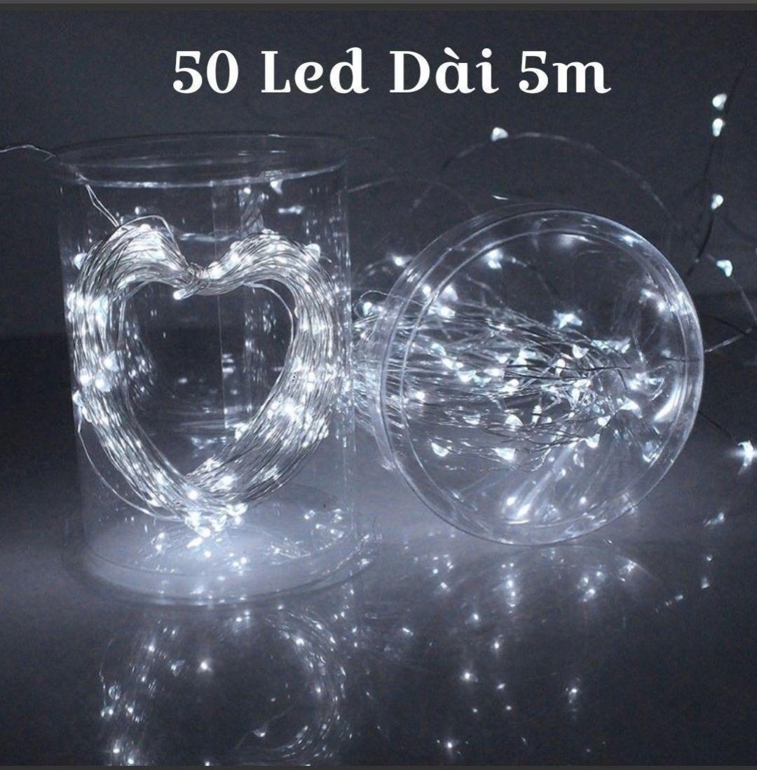 Dây Đèn đom đóm 50 Led Dài 5m Dùng Cổng USB 5V