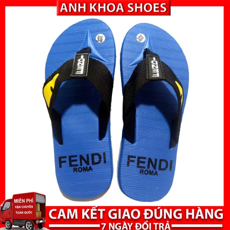 Dép Kẹp FD Mắt Cáo Màu Xanh Dương Đủ Size Nam-Nữ giá rẻ