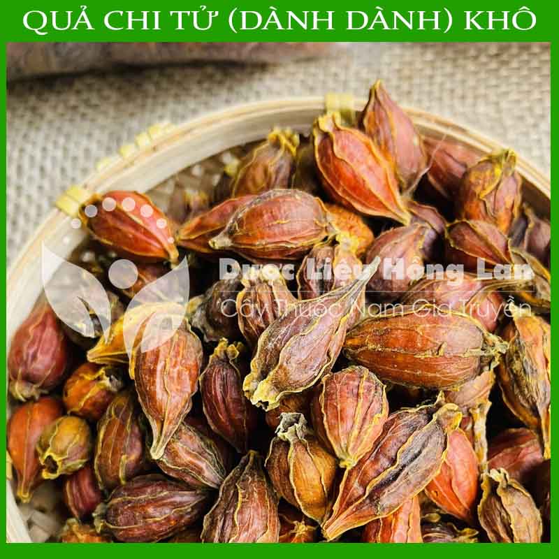Dược liệu quả dành dành khô sạch đóng gói 500gram