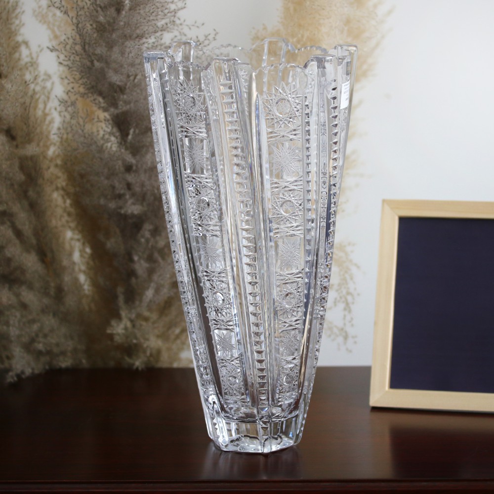 Bình cắm hoa Infinity Bohemia Tiệp khắc cao 35cm