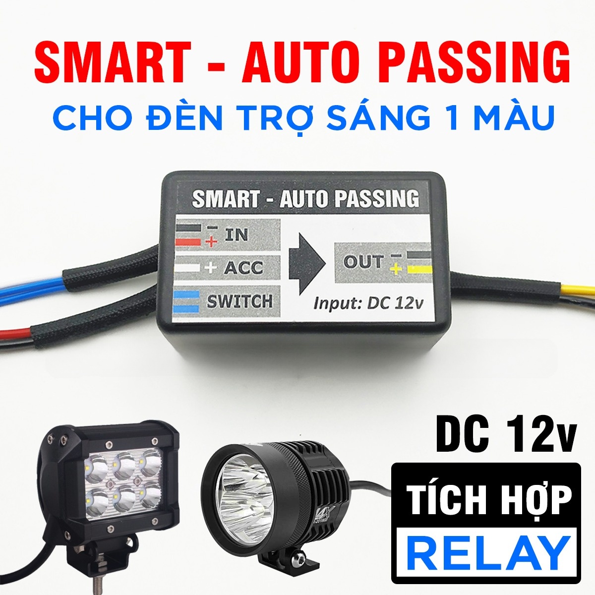 Mạch Passing 1s kiêm bật tắt đèn trợ sáng