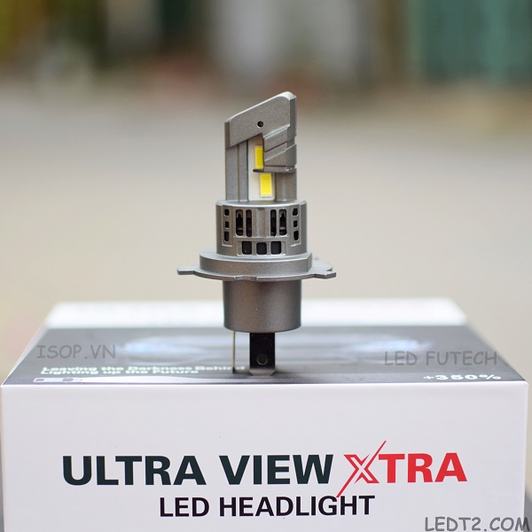 [LEDT2 ISOP] Đèn pha LED Ultra View MOTO Xtra [Số lượng: 1 cái] [Bảo hành 6 tháng]