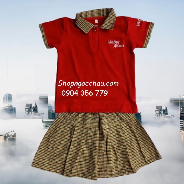 Bộ nhí hàng không Vietjet Air (bé trai/bé gái)
