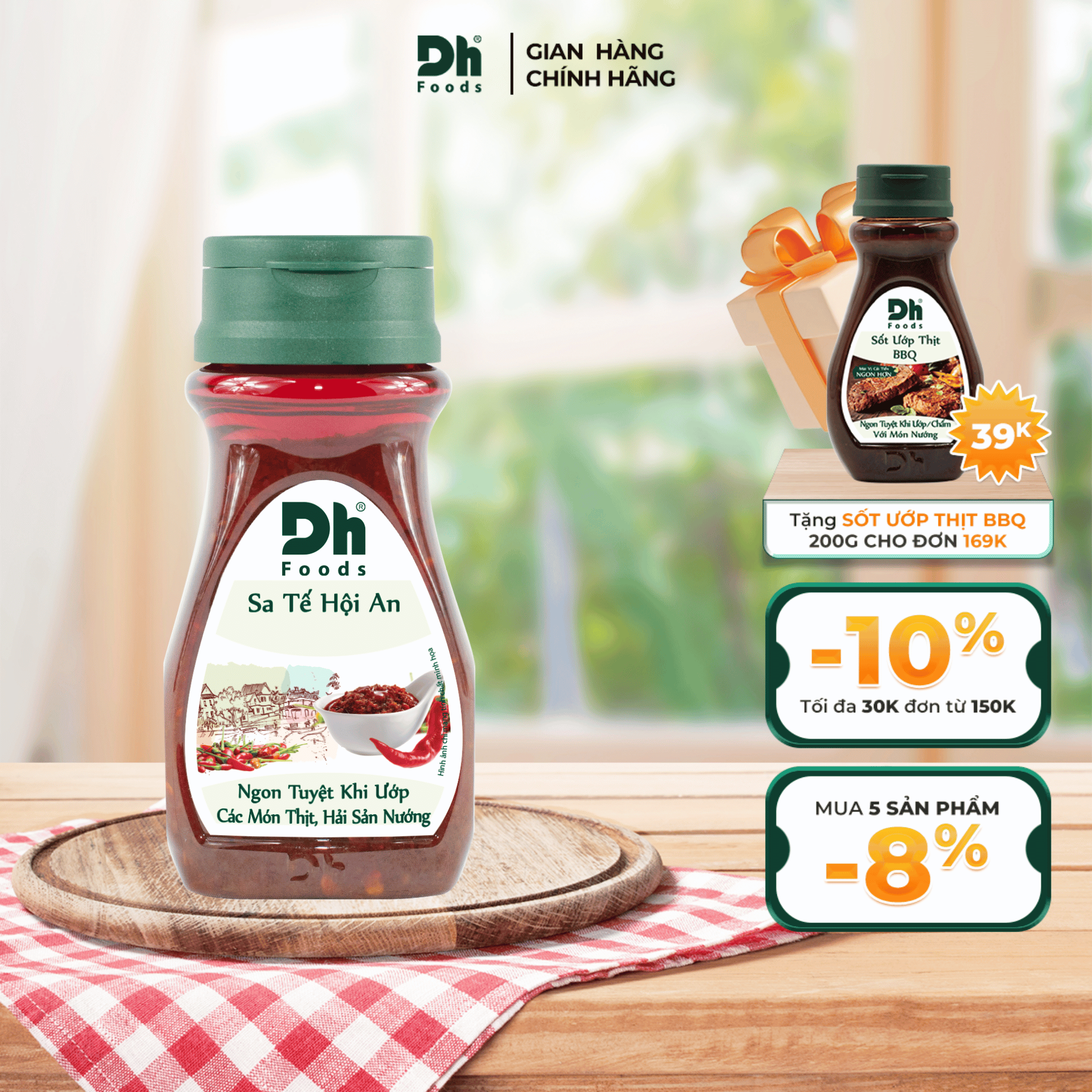 Sa tế hội an 100g dh foods