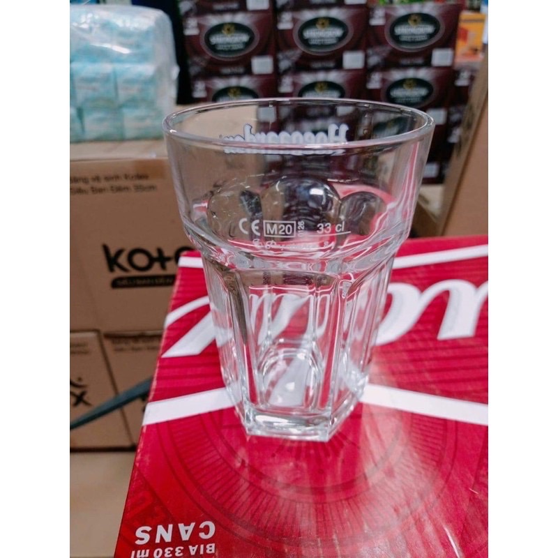 [HCM]Ly thuỷ tinh 330 ml