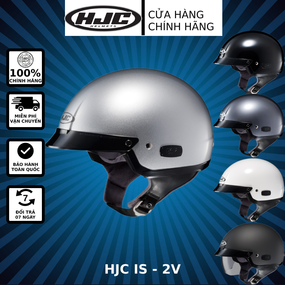 Nón bảo hiểm HJC IS - 2V mũ bảo hiểm chính hãng