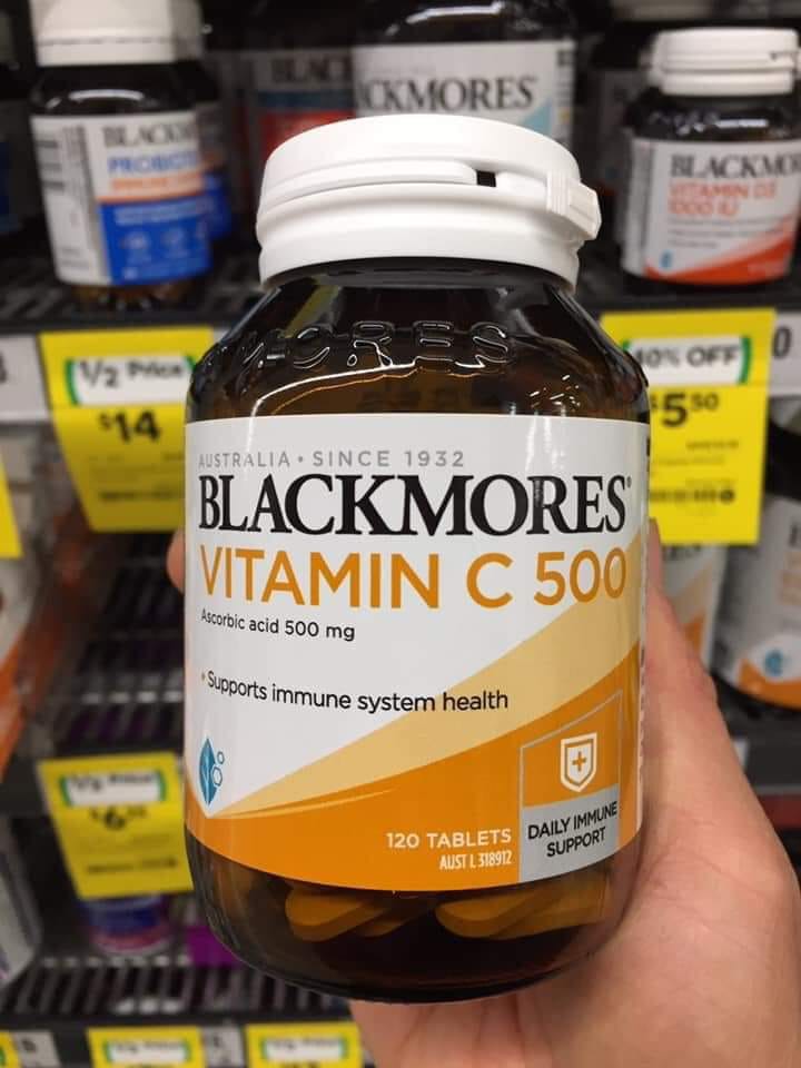 Vitamin C 500mg Blackmore 120 viên