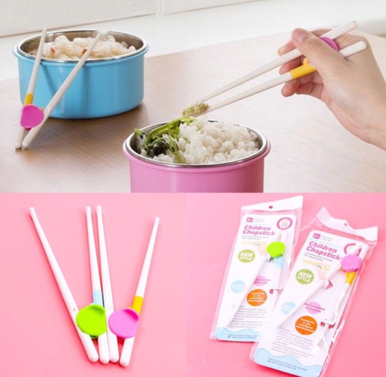 ĐŨA TẬP GẮP- ĐŨA TẬP ĂN DẶM CHO BÉ - (Xanh)
