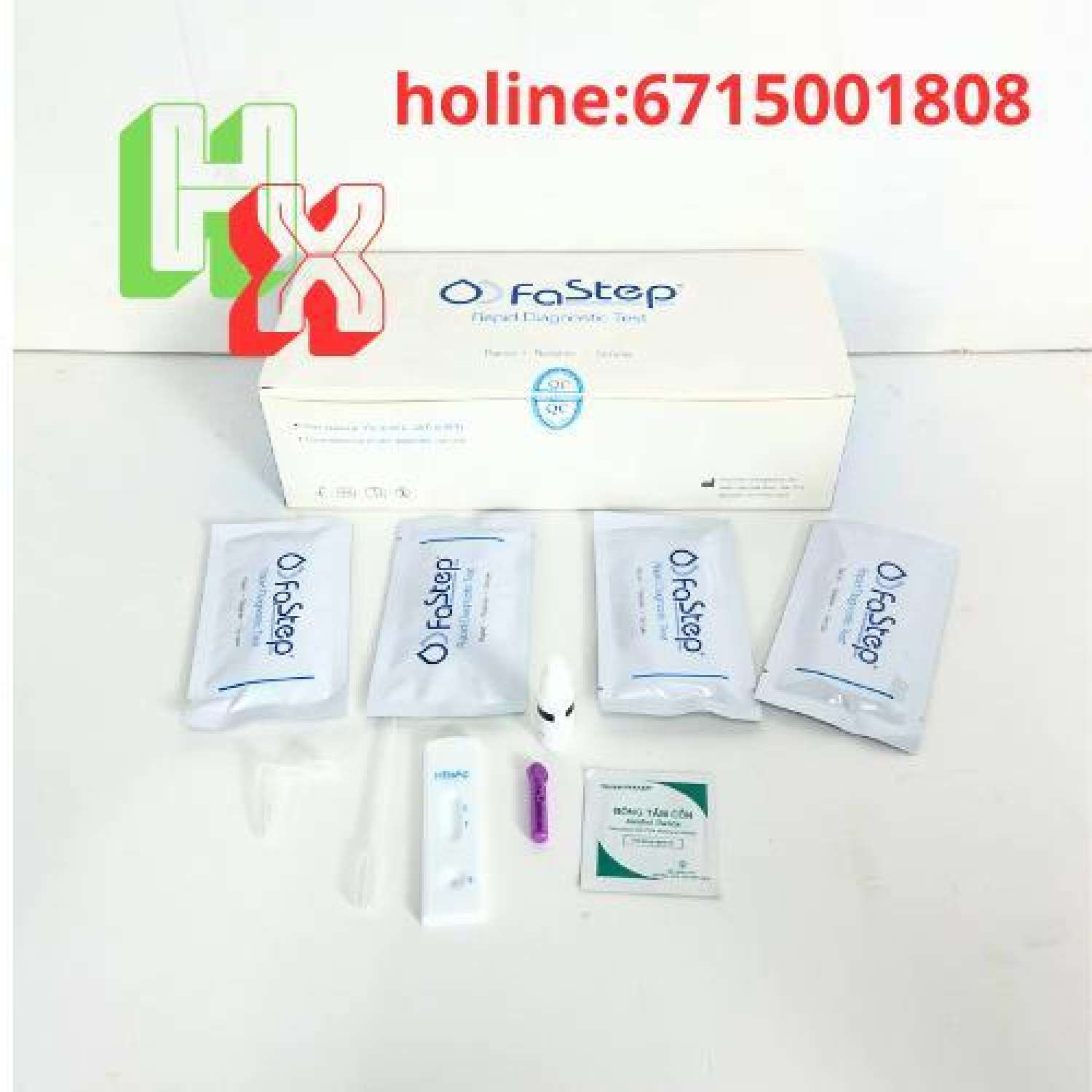 Que Thử Viêm Gan B HBsAg Dạng Khay Fastep Mỹ