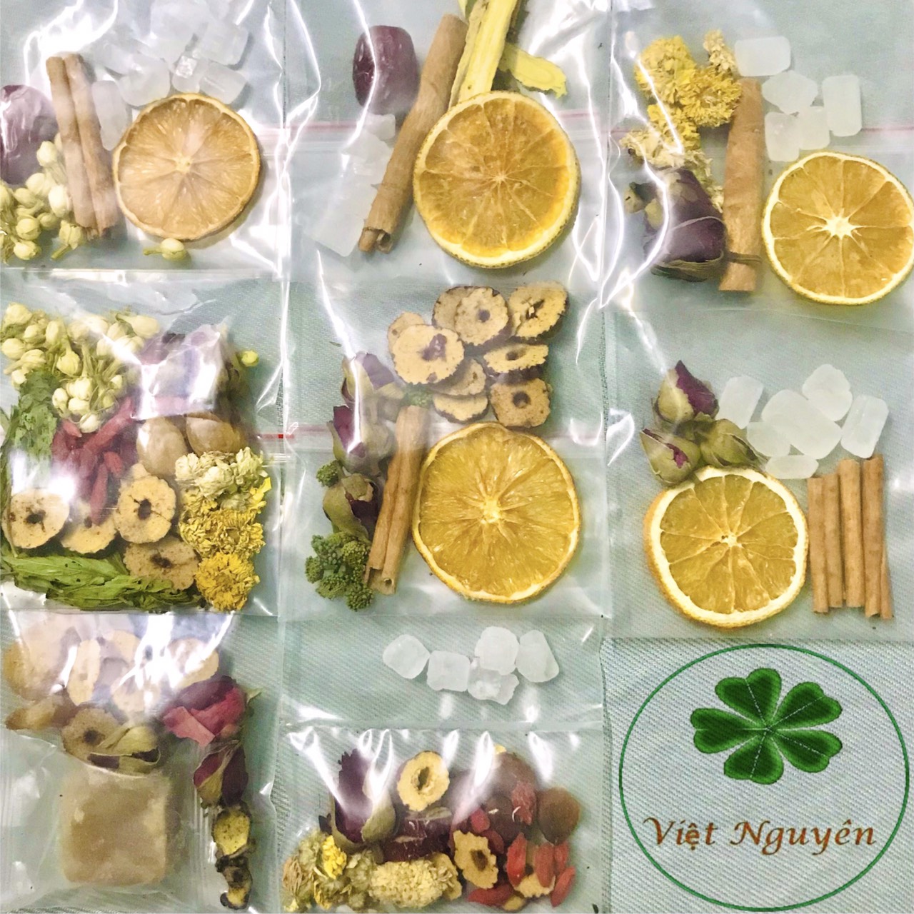 trà táo cam quế Việt Nguyên