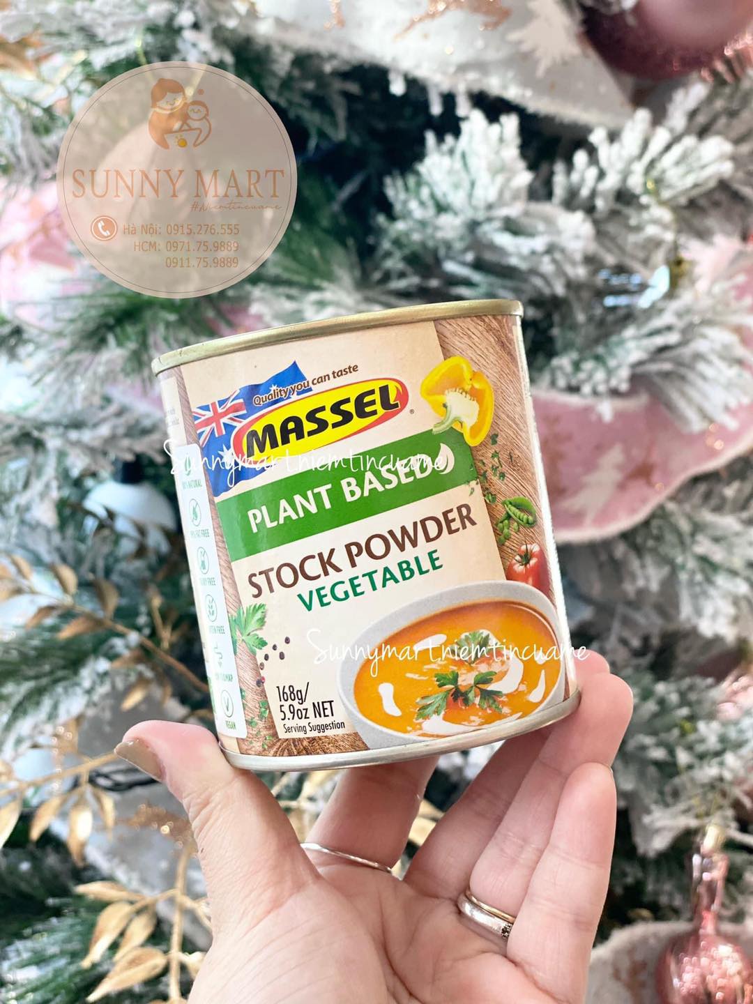 Hạt nêm Massel 168g đủ vị của Úc cho bé