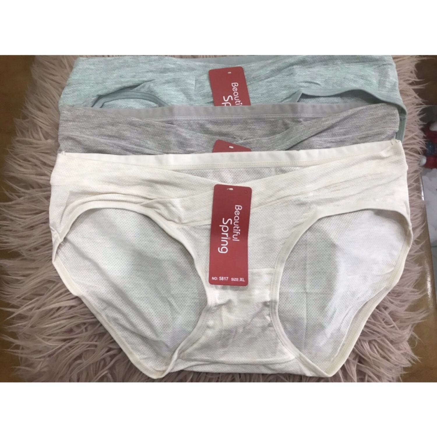 Quần lót bầu cạp chéo loại đẹp Spring túi zip