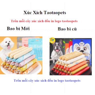 [Gói nguyên(30 cái)] Xúc xích cho chó mèo taotaopets